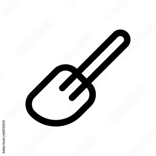 Editable spatula, scraper, turner vector icon. Bakery, cooking, appliances, kitchenware, food. Part of a big icon set family. Perfect for web and app interfaces, presentations, infographics, etc