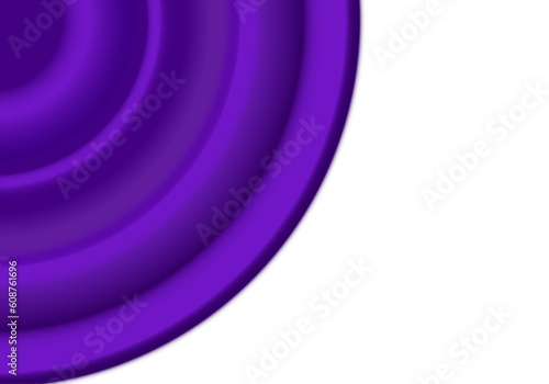 Fondo morado con forma de rosetón de escayola y zona blanca