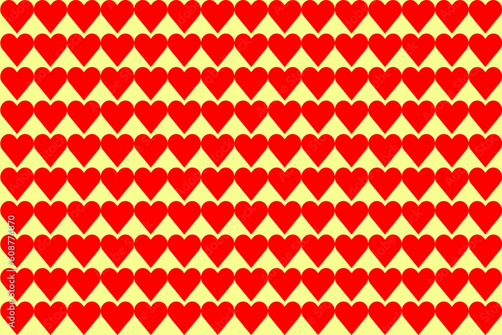 seamless pattern with heart shapes seamless pattern with heart shapes