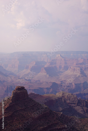 Grand Canyon National Park panoramic cliff landscapes and rock formations Arizona