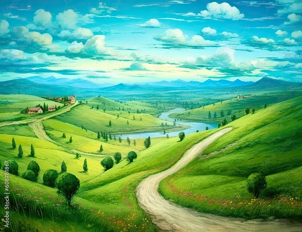slow_summer_road_over_rolling_green_hill