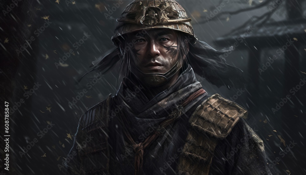 Obraz premium Realistic wargame characters.