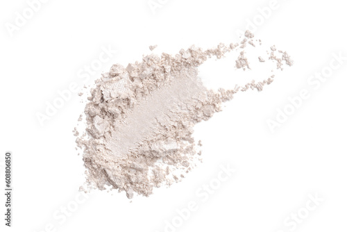 Wallpaper Mural Smear of broken eye shadow isolated on white background. Torontodigital.ca