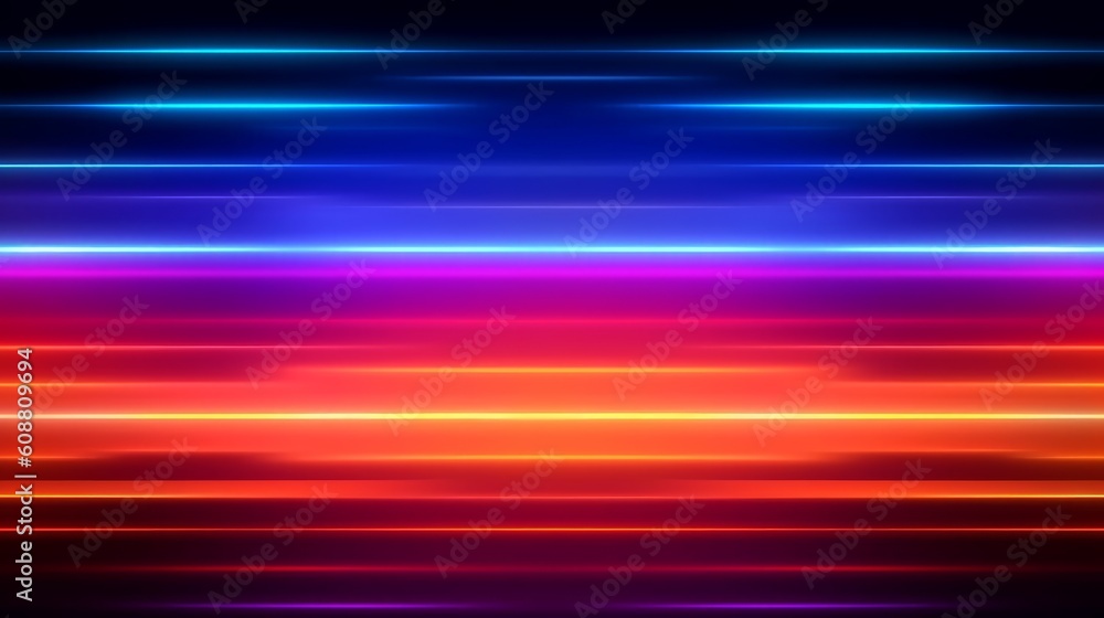 Gradient trendy vector neon light background copy space. Generative AI Gradient trendy vector neon light background copy space. Generative AI