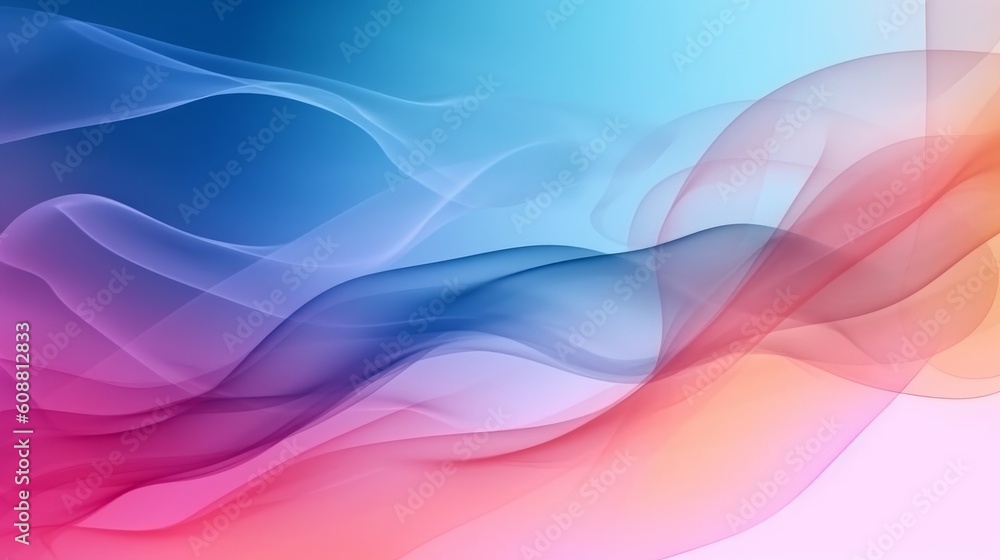 Gradient trendy vector smoke background copy space. Generative AI Gradient trendy vector smoke background copy space. Generative AI