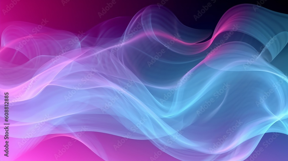 Gradient trendy vector smoke background copy space. Generative AI Gradient trendy vector smoke background copy space. Generative AI