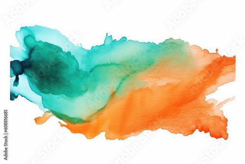 abstract watercolor hand painted background