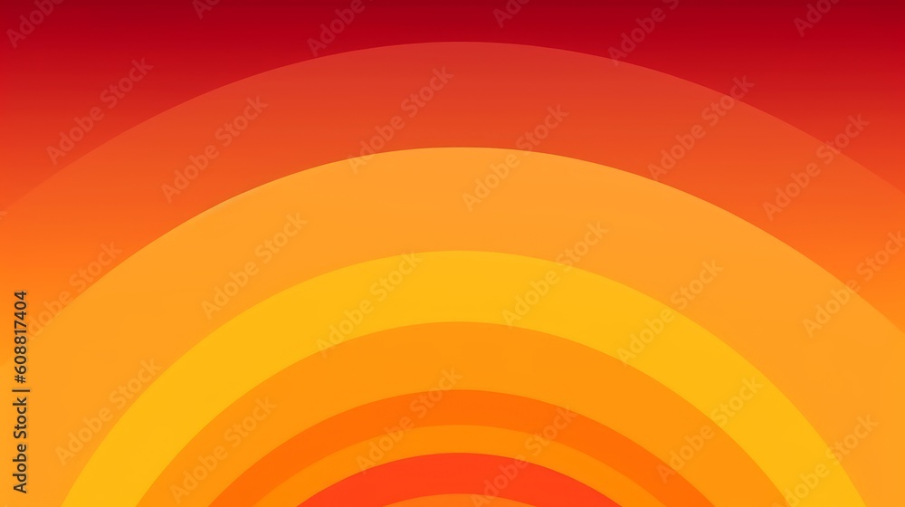 Gradient trendy vector sun background copy space. Generative AI Gradient trendy vector sun background copy space. Generative AI