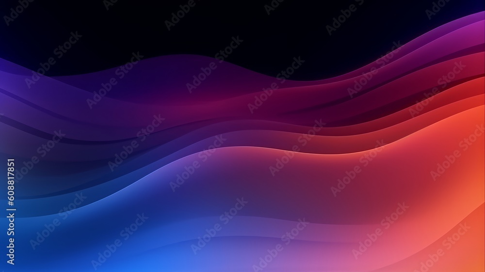 Gradient trendy vector technology background copy space. Generative AI Gradient trendy vector technology background copy space. Generative AI
