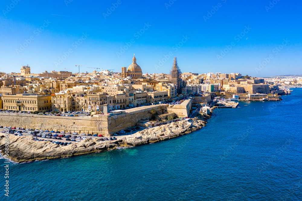 View of Valletta, the capital of Malta View of Valletta, the capital of Malta