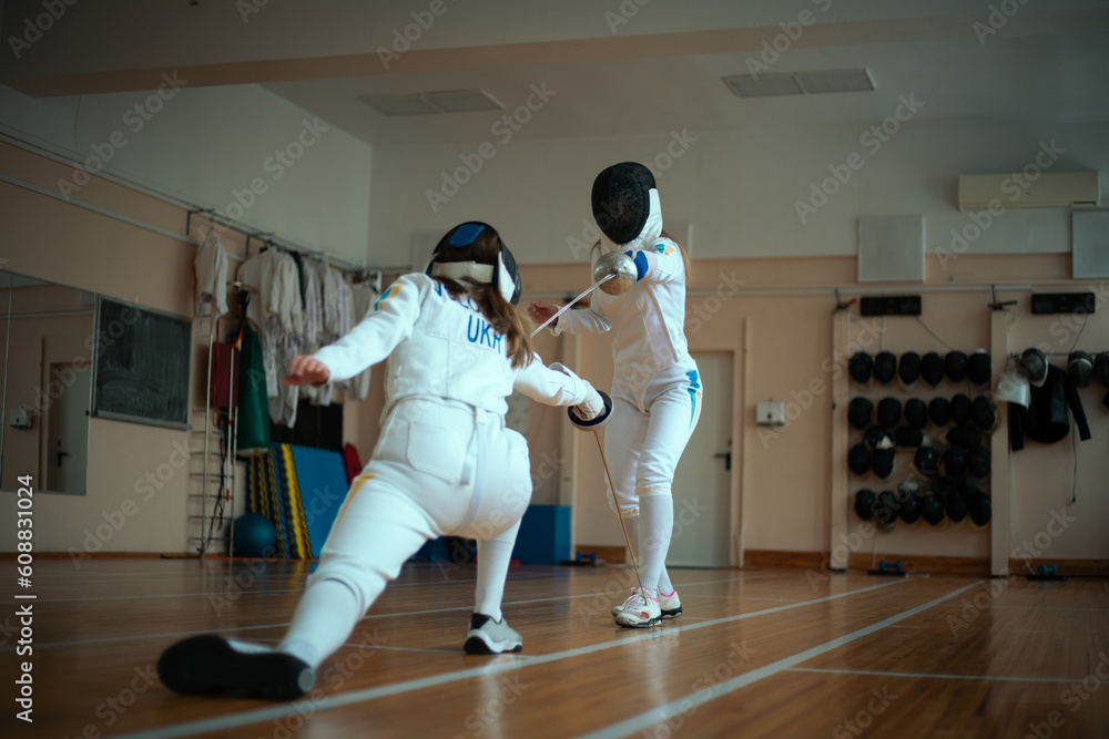 Fencing sport