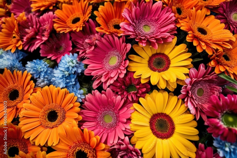 Vibrant Flowers - Generative AI Vibrant Flowers - Generative AI