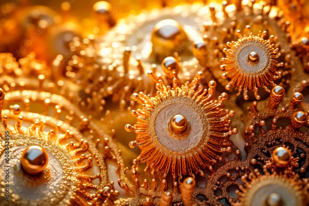 Strange and beautiful sun formations background, in intricate spiral style surrealist sculpture, generative ai Strange and beautiful sun formations background, in intricate spiral style surrealist sculpture, generative ai