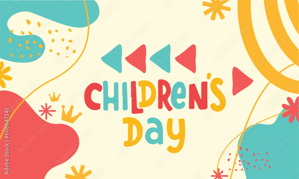 Kids Day social media post, banner, background, weding card template Kids Day social media post, banner, background, weding card template