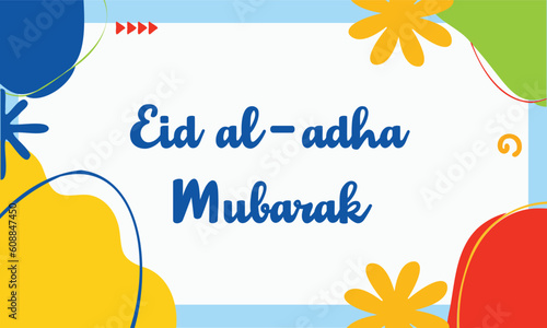 Eid al adha 2023 background design
