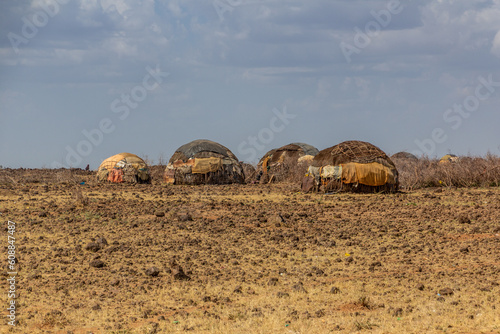 Village near Marsabit town, Kenya photo