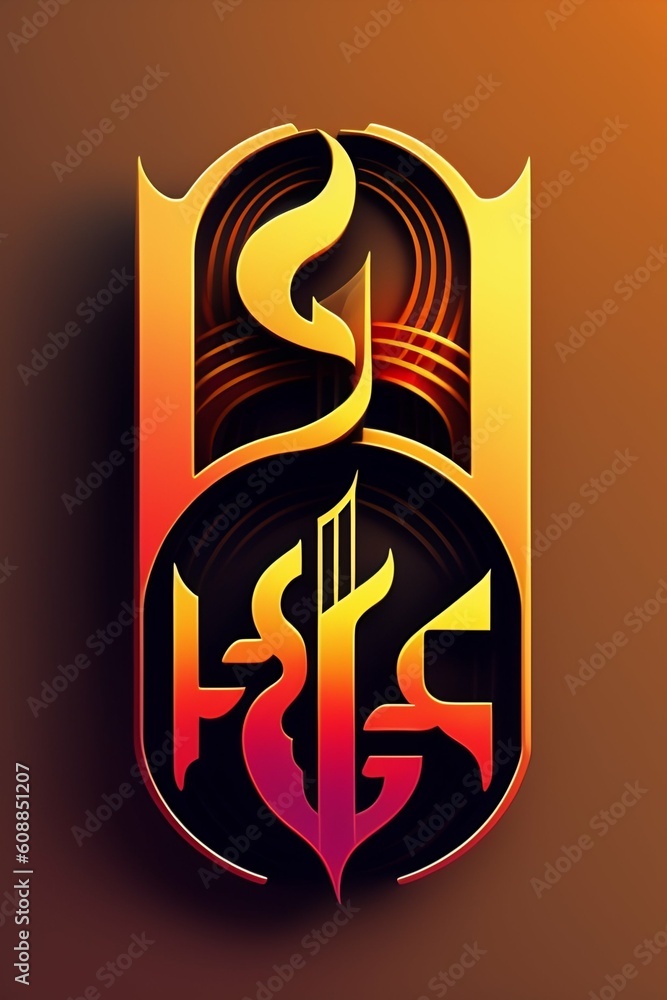 Naklejka premium us sign