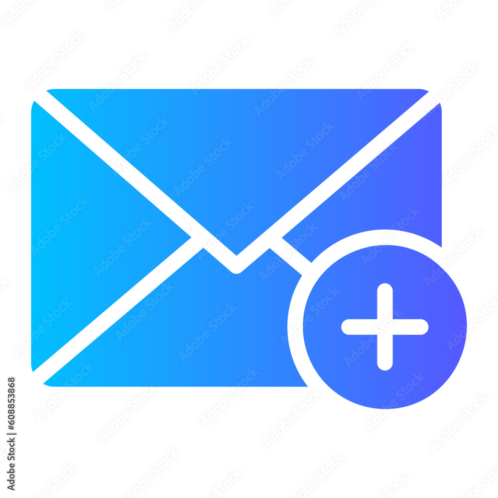 mail gradient icon mail gradient icon