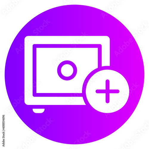safebox gradient icon
