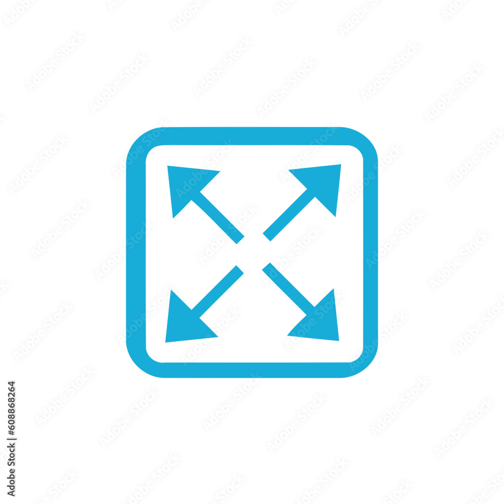 UI blue icon UI blue icon