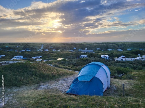 Campingplatz auf Texel