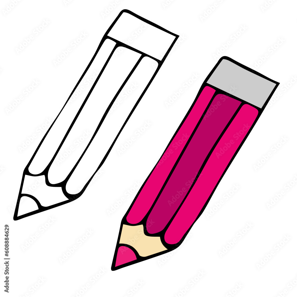 doodles school education pencil