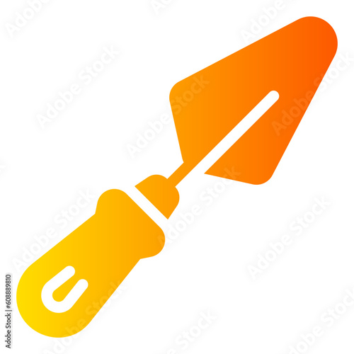 trowel Gradient icon
