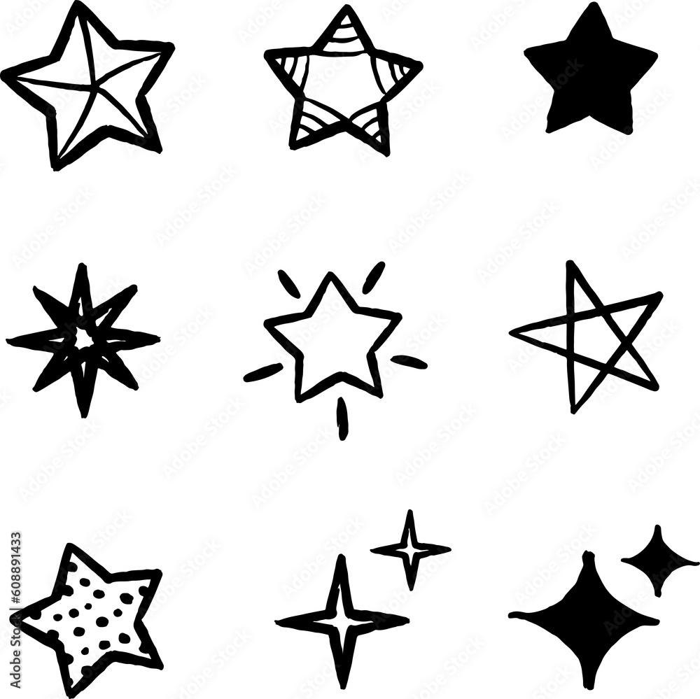 Set of new style black vector star isolated on white. Vector symbols star isolated on white background. Star icons. Twinkling stars. Sparkles, shining. Set of new style black vector star isolated on white. Vector symbols star isolated on white background. Star icons. Twinkling stars. Sparkles, shining.