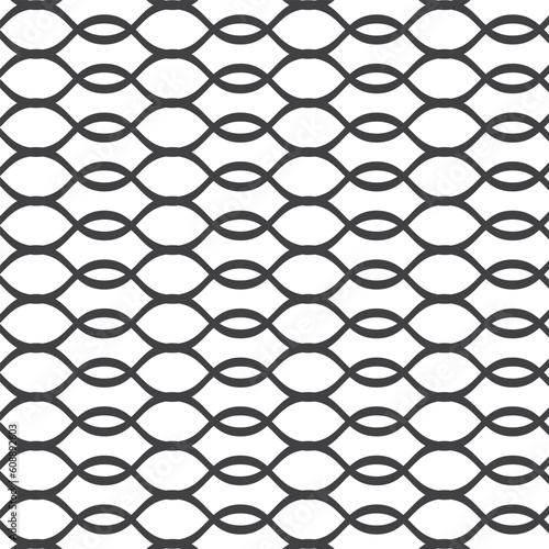 abstract seamless geometric horizontally wave line pattern art.