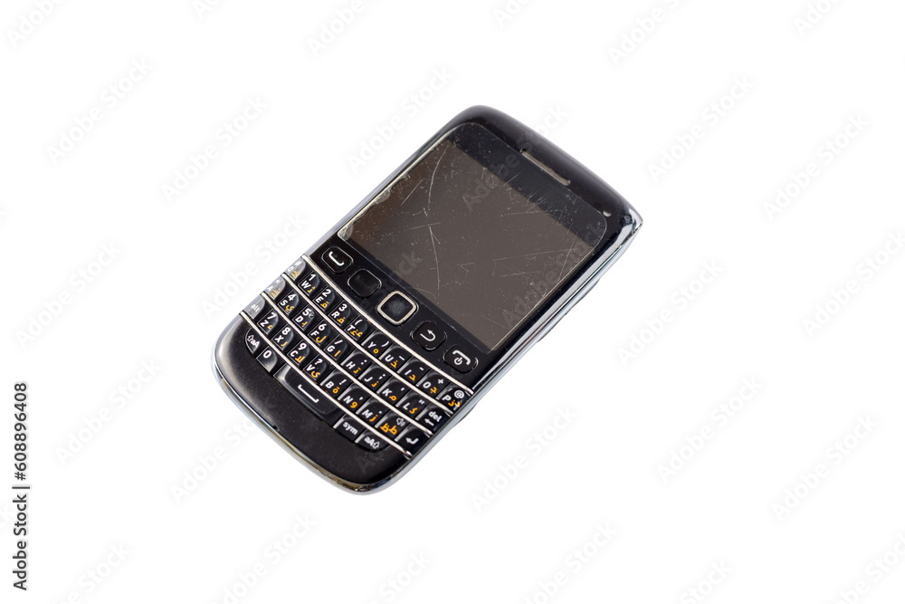 Used Blackberry smartphone with QWERTY keyboard Used Blackberry smartphone with QWERTY keyboard