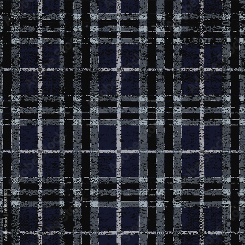 black gray fabric pattern texture background.Distressed overlay texture of rough surface, textile, woven fabric . Grunge background.