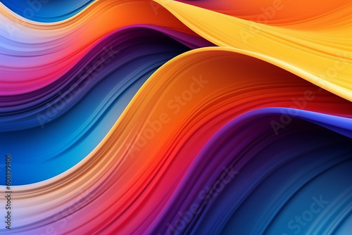 abstract colorful wave background