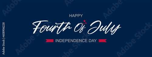 Happy Fourth of July Independence day USA Background Design