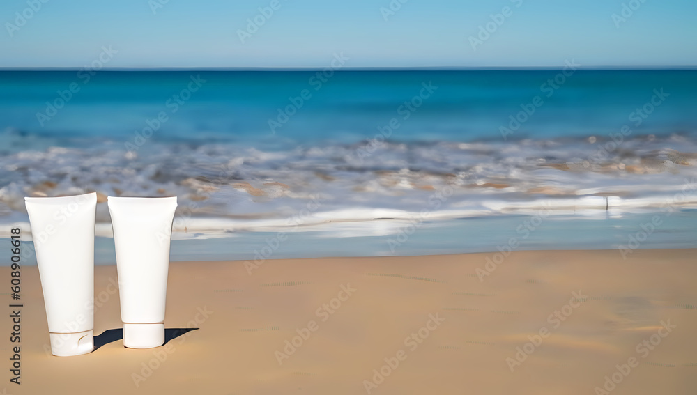 vacation on the beach, summer composition with sunglasses, blue sea as background, copy space. , sun, relax, seascape, blue, AI generated vacation on the beach, summer composition with sunglasses, blue sea as background, copy space. , sun, relax, seascape, blue, AI generated