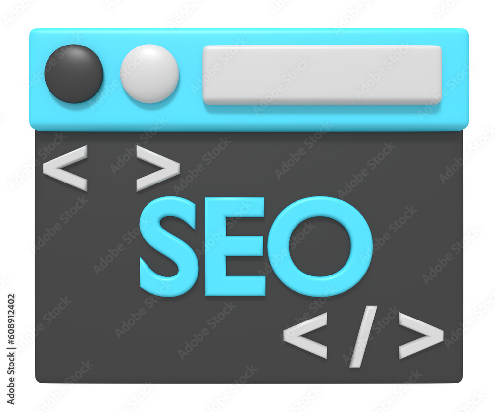 Fototapeta premium SEO Coding Website