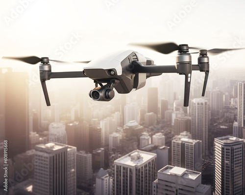 Future society drones Generative AI