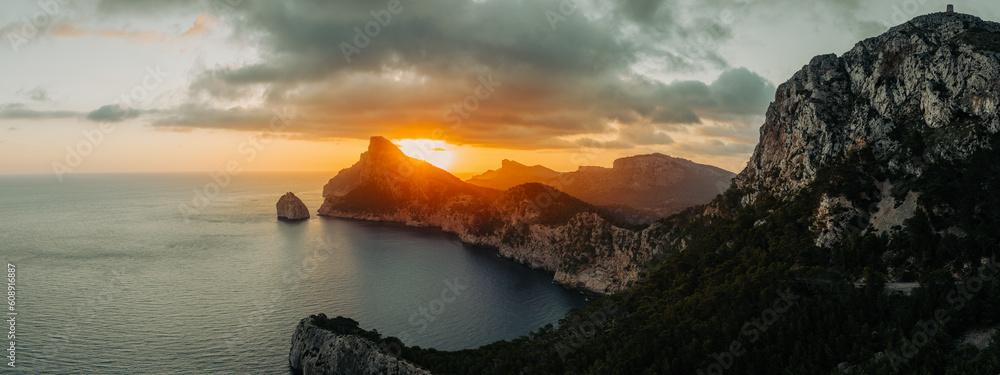 Sea landscape, Mallorca, Spain.