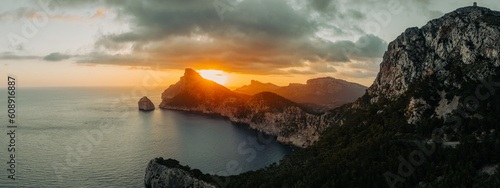 Sea landscape, Mallorca, Spain. 