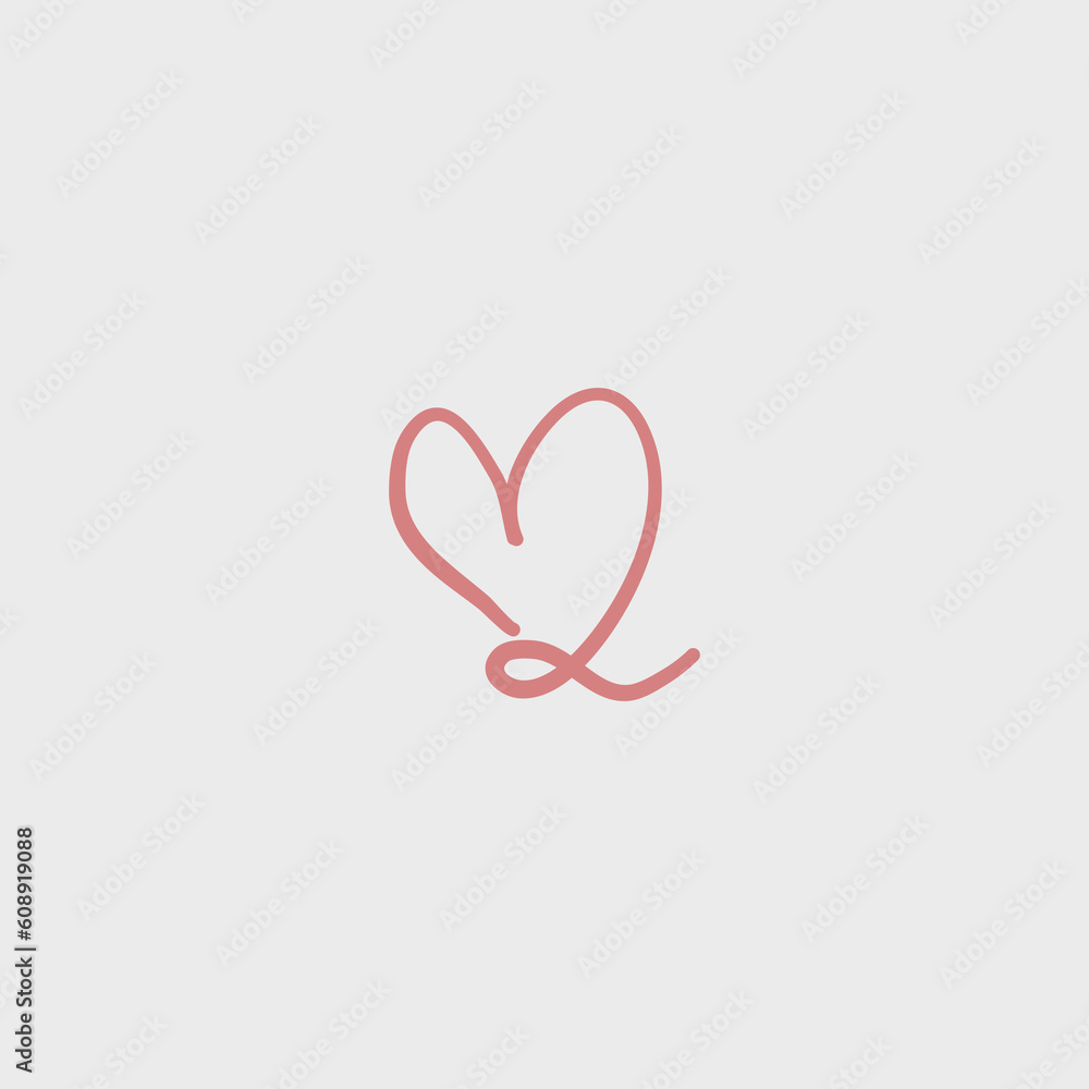 Heart on isolated white background. Love symbol. Hand drawn hearts. Valentine's day Heart on isolated white background. Love symbol. Hand drawn hearts. Valentine's day