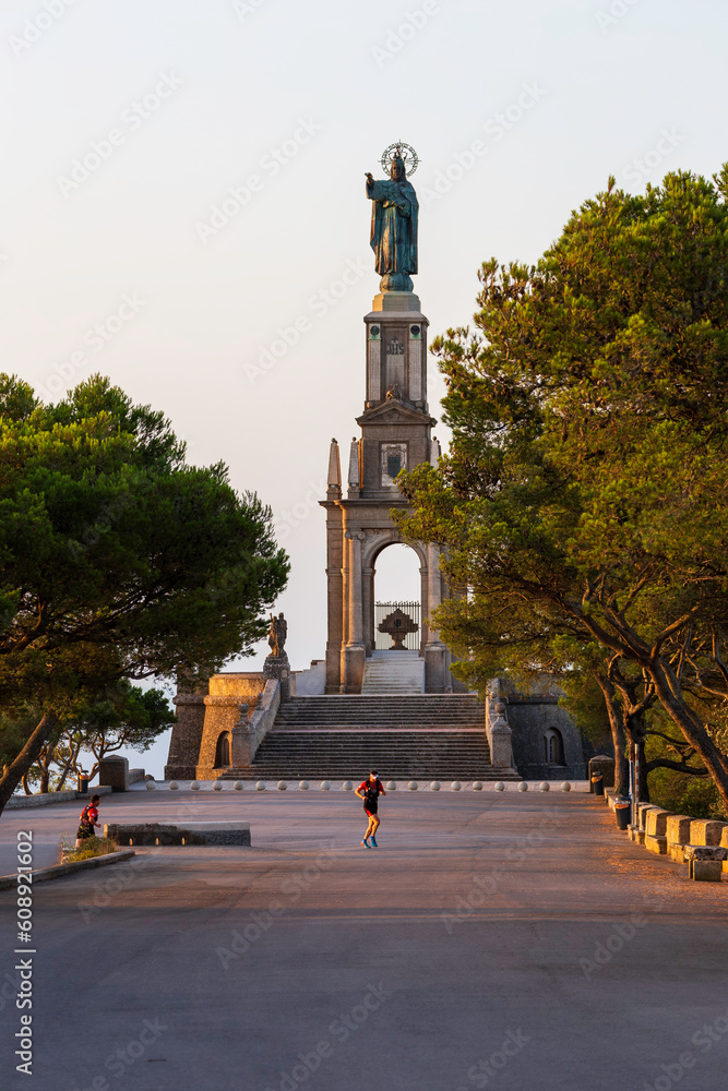 Monument Cristo Rei, Mallorca, Spain.