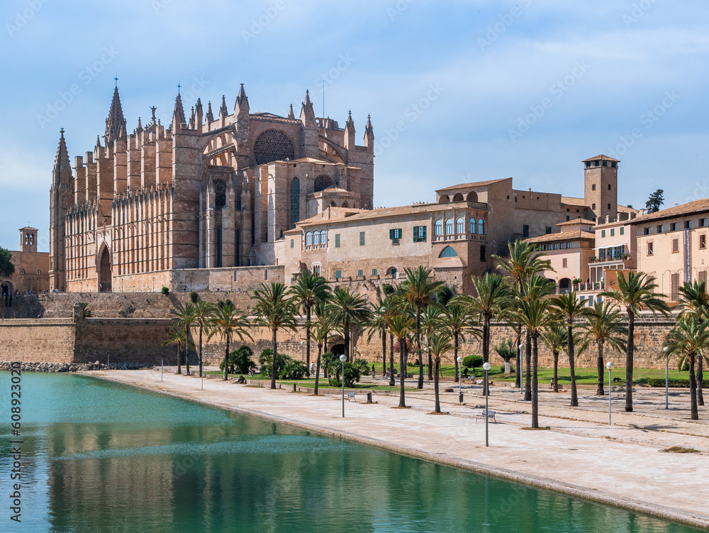 Catedral de Mallorca in Palma de Mallorca.
