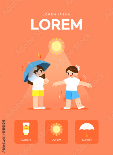 여름철 주의사항 예방 안내 템플릿 01
