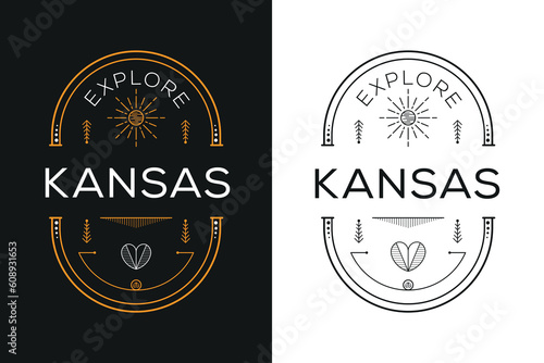 Kansas City Design, Vector illustration.