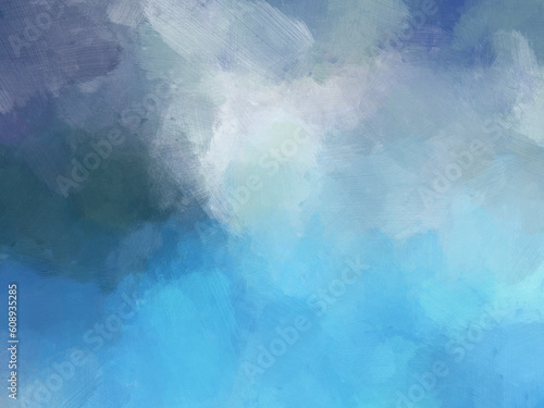 brush oil painting background colorful
