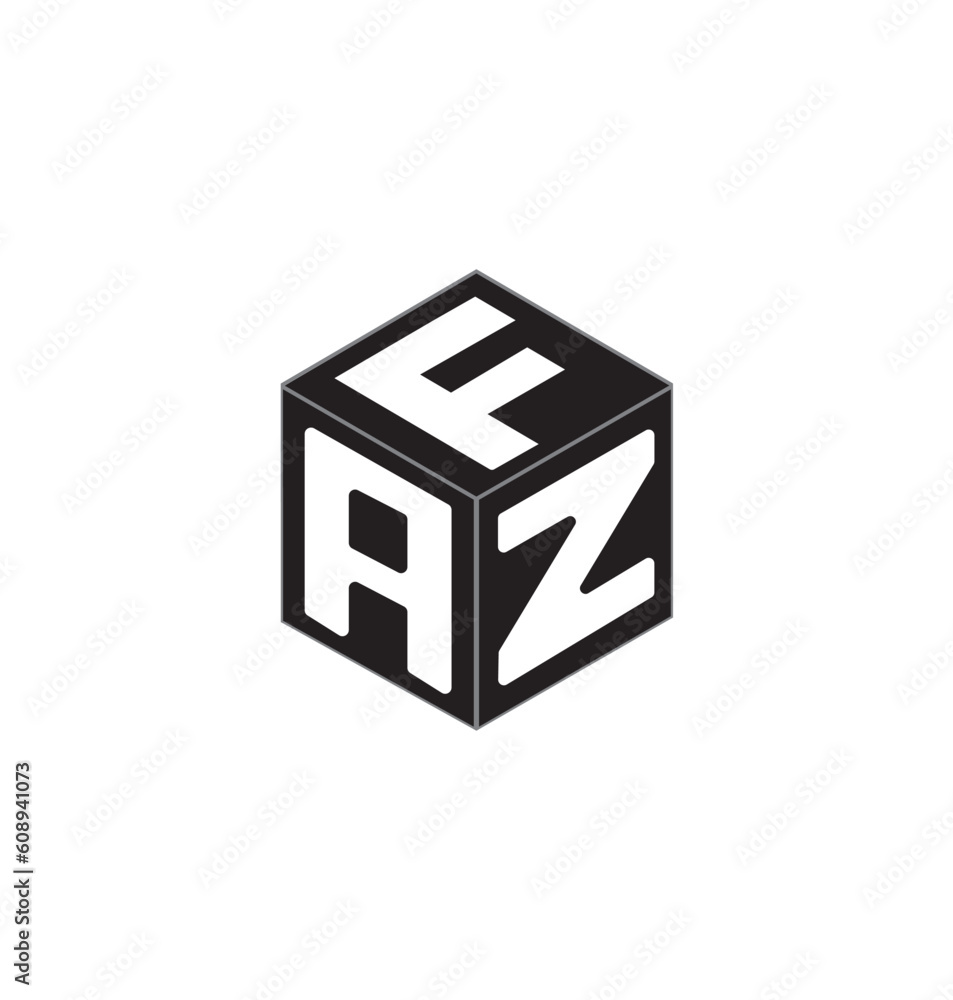 These vectors are cube letter logo design in beautiful background. These vectors are cube letter logo design in beautiful background.