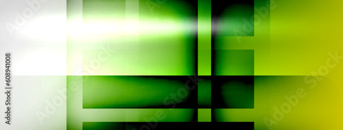 Light and shadow squares and lines abstract background