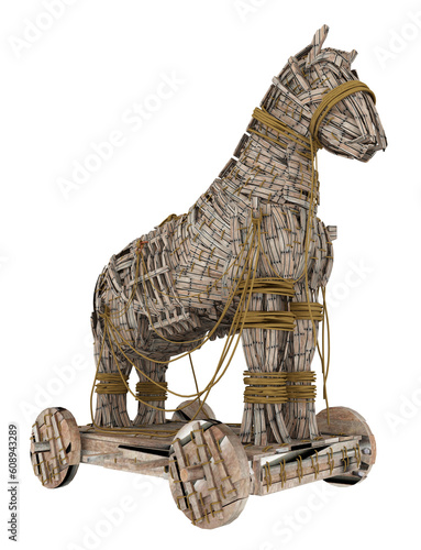 Trojanisches Pferd, Freisteller