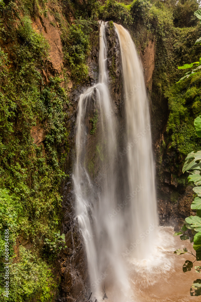 View of Kisiizi Falls, Uganda View of Kisiizi Falls, Uganda