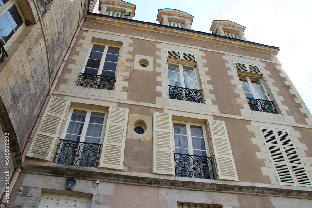 Obraz premium castle in apremont-sur-allier (france)