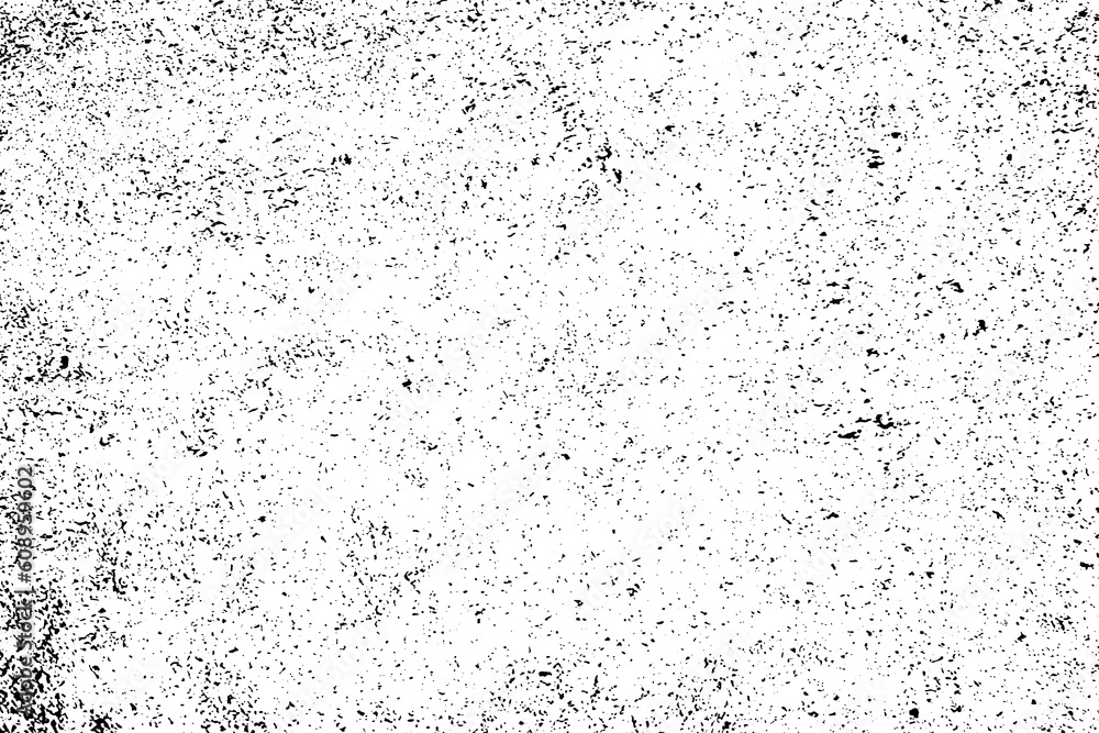 Obraz premium Texture, wall, concrete, black and white grunge background. Wall fragment with scratches and cracks